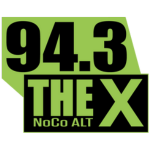 94.3 The X logo